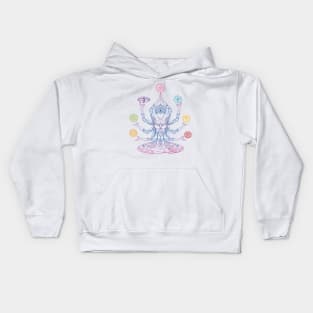 The Goddess of Yoga Kids Hoodie